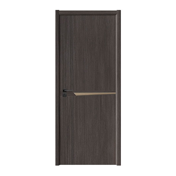 无漆全木门-012尤加利2号+哑铜拉丝